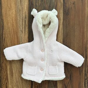 Baby Gap Infant Girls Knit Coat Size 0-3 Months